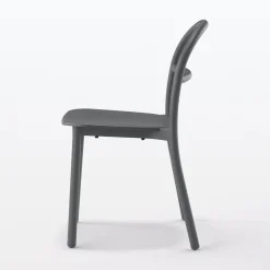 Chaises, Bancs Et Tabourets^Muji Chaise en aluminium - Gris foncé