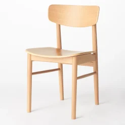 Chaises, Bancs Et Tabourets^Muji Chaise incurvée en chêne (Dont Eco‐part. 0,83 €)