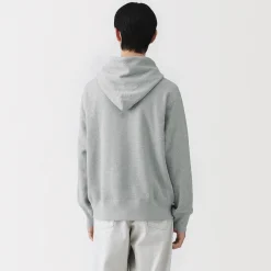Pulls Et Cardigans|Hoodies Et Sweatshirts^Muji Chandail à capuchon en coton traditionnellement tricoté pour homme