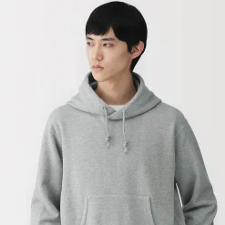 Pulls Et Cardigans|Hoodies Et Sweatshirts^Muji Chandail à capuchon en coton traditionnellement tricoté pour homme