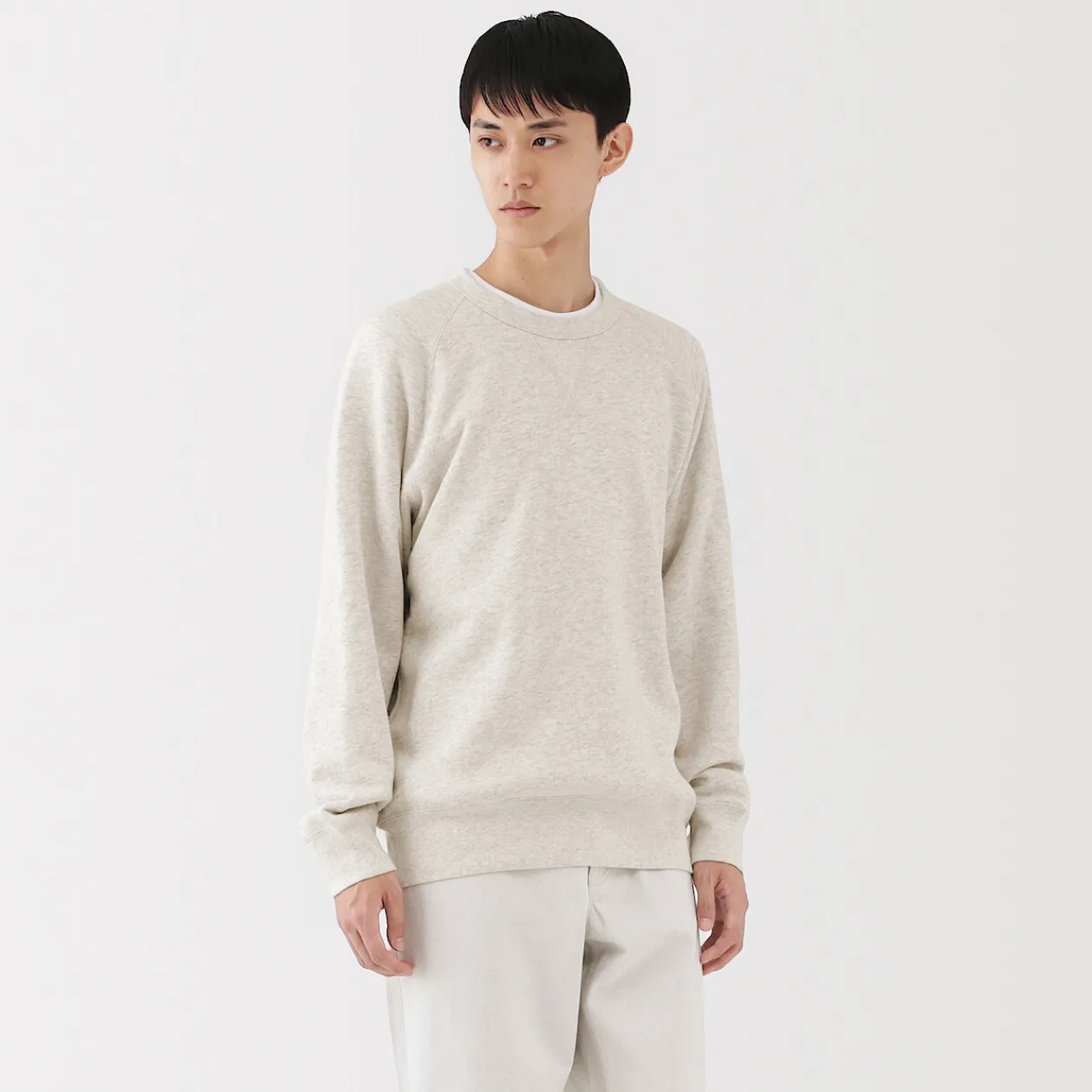 Hoodies Et Sweatshirts^Muji Chandail en coton traditionnellement tricoté pour homme