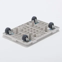 Rangements En Polypropylène^Muji Chariot plateforme modulaire en polypropylène recyclé