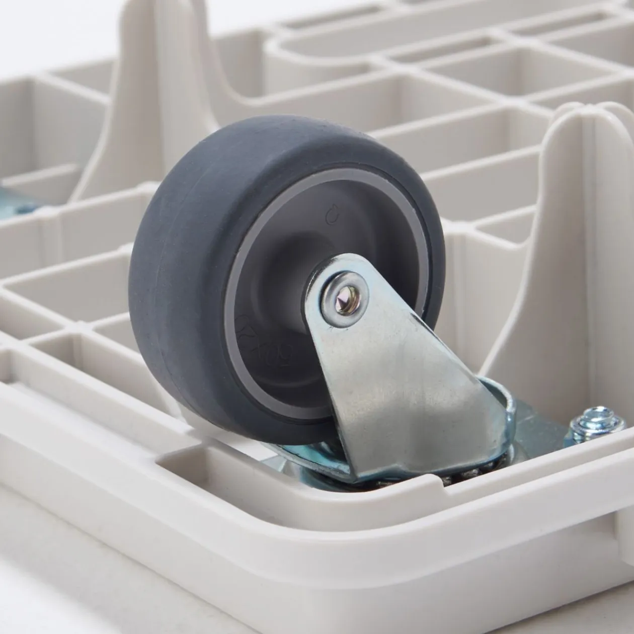 Rangements En Polypropylène^Muji Chariot plateforme modulaire en polypropylène recyclé