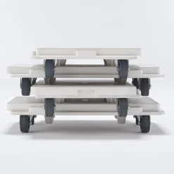 Rangements En Polypropylène^Muji Chariot plateforme modulaire en polypropylène recyclé