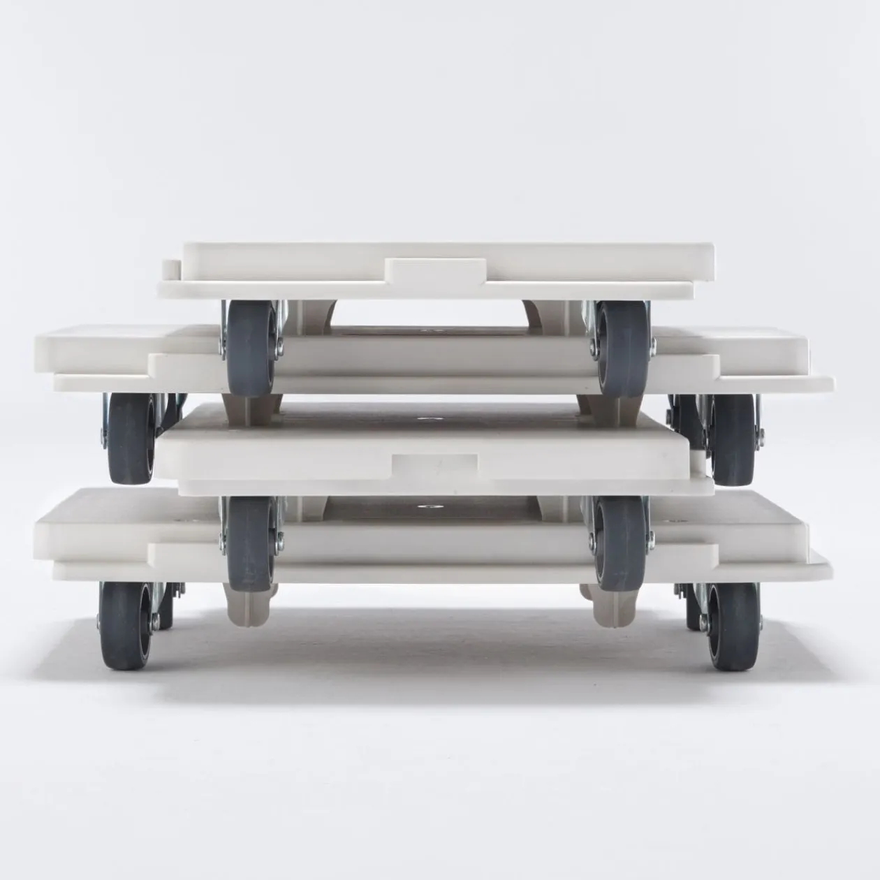Rangements En Polypropylène^Muji Chariot plateforme modulaire en polypropylène recyclé