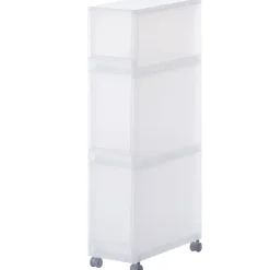 Rangements En Polypropylène^Muji Chariot PP 3 tiroirs L18 X P40X H83cm