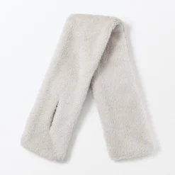 Écharpes|Écharpes^Muji Écharpe en polaire Boa de polyester recyclé