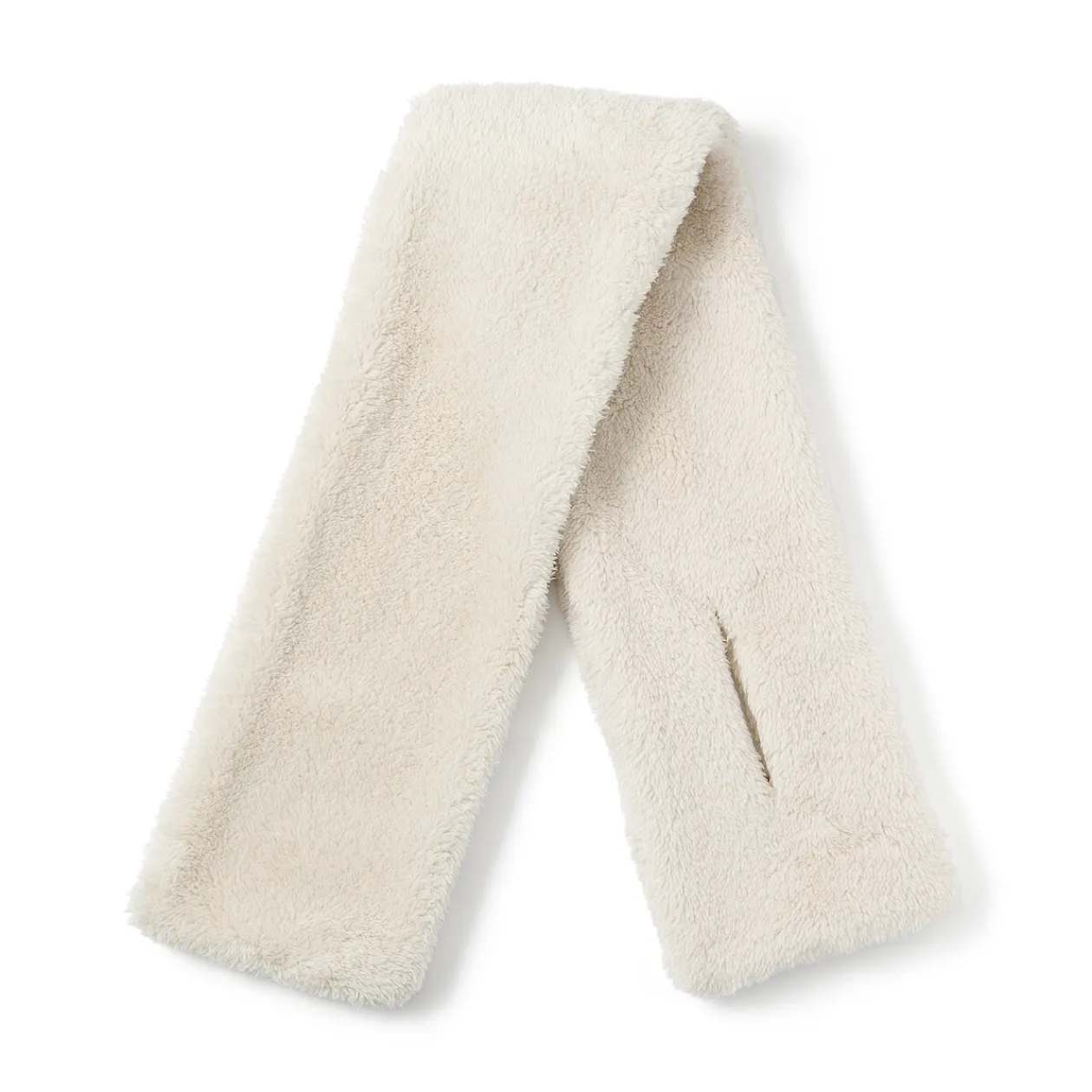 Écharpes|Écharpes^Muji Écharpe en polaire Boa de polyester recyclé