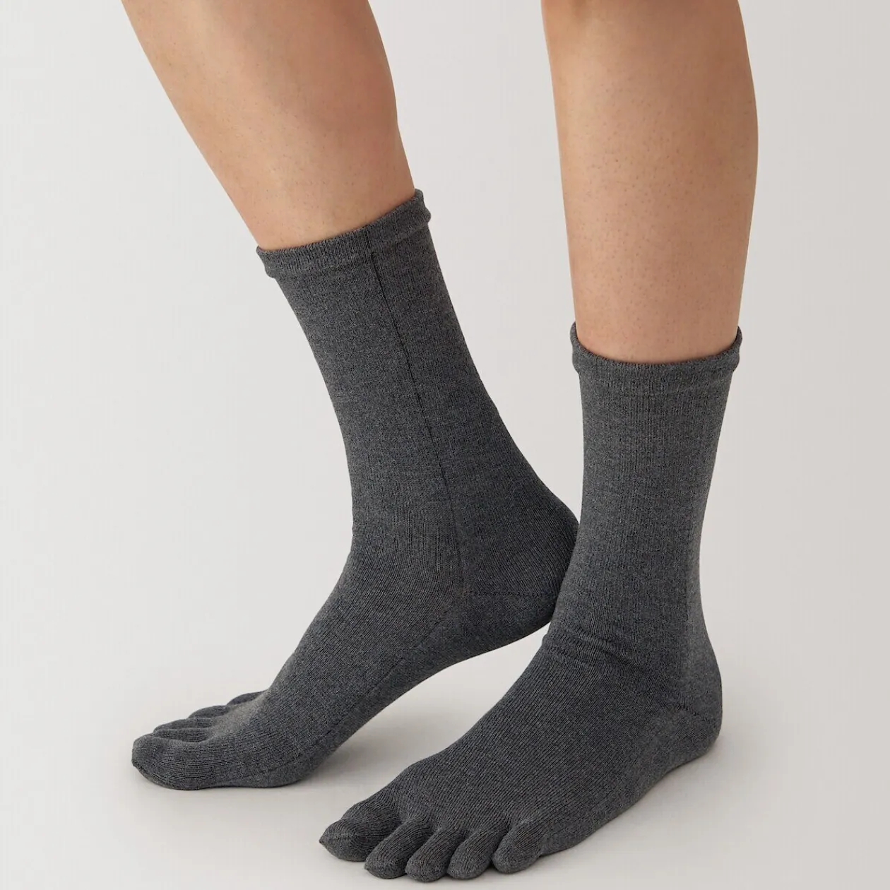 Chaussettes^Muji Chaussettes 5 orteils à angle droit pour homme