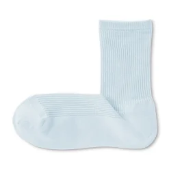 Chaussettes^Muji Chaussettes avec bord confortable et rayures pour femme