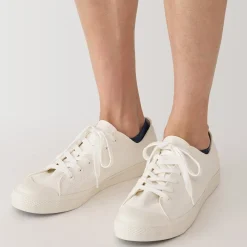 Chaussettes^Muji Chaussettes basses à angle droit pour homme ‐ Rayé.