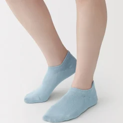 Chaussettes^Muji Chaussettes basses à angle droit femme