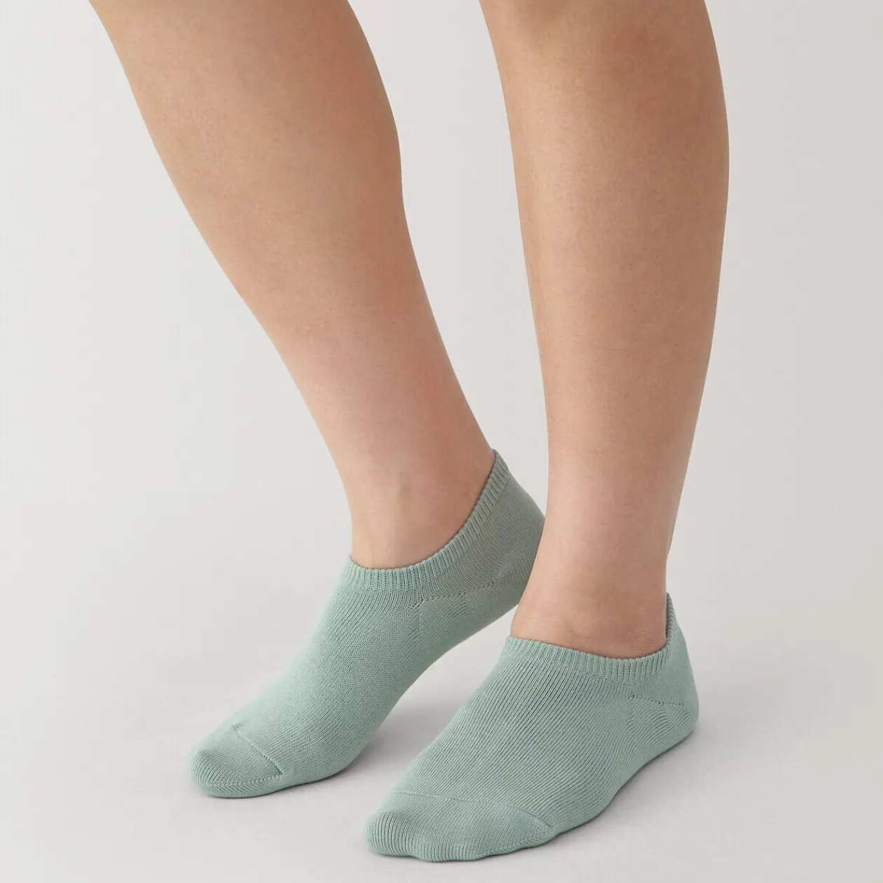 Chaussettes^Muji Chaussettes basses à angle droit femme