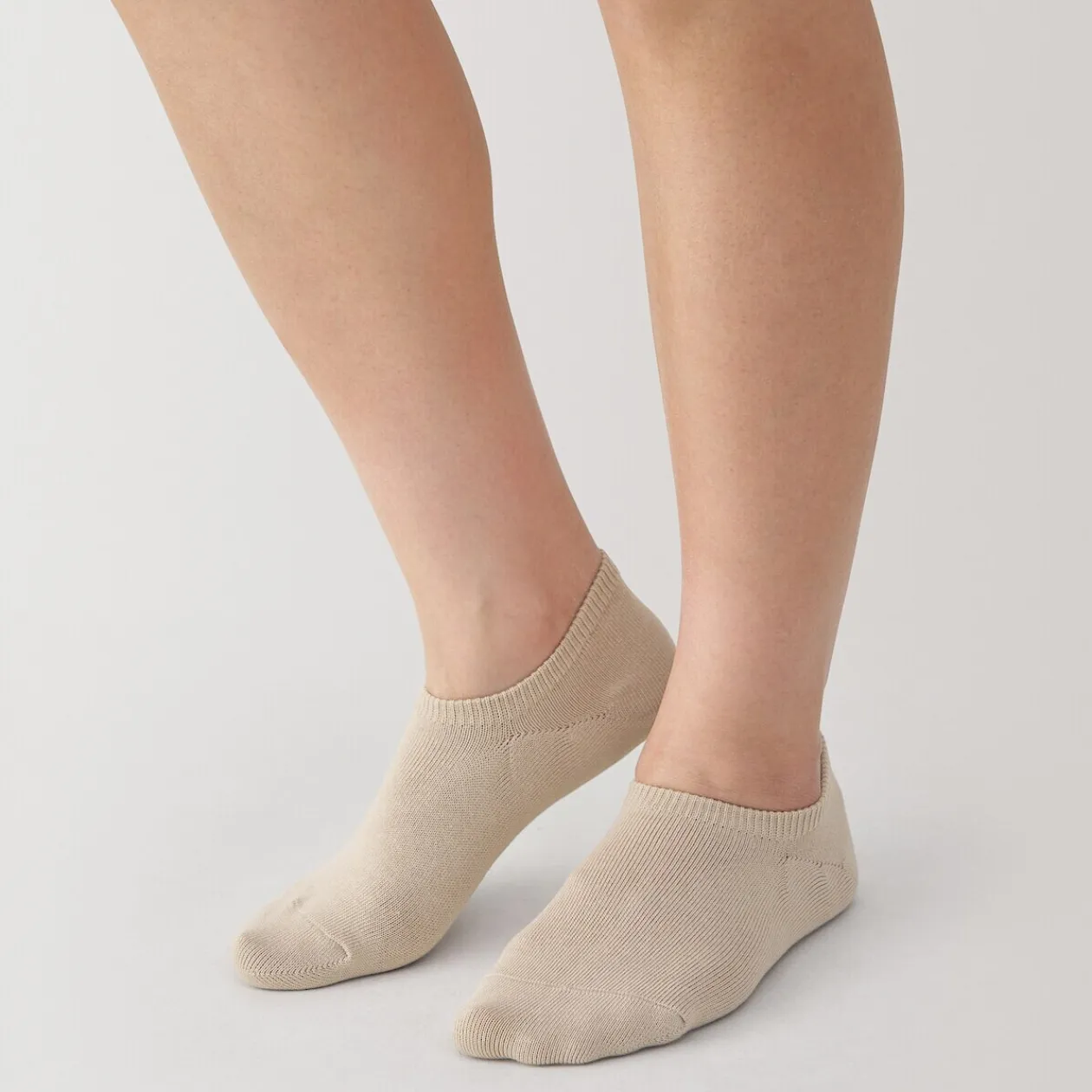 Chaussettes^Muji Chaussettes basses à angle droit femme