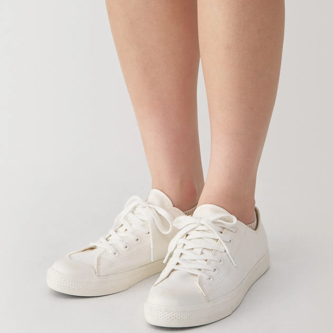 Chaussettes^Muji Chaussettes basses à angle droit femme