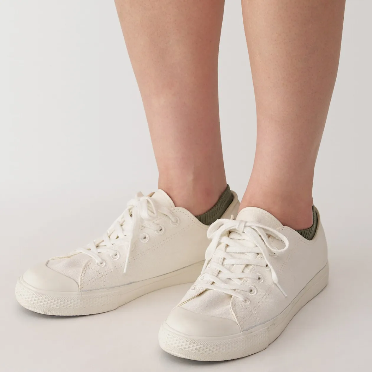 Chaussettes^Muji Chaussettes basses à angle droit femme