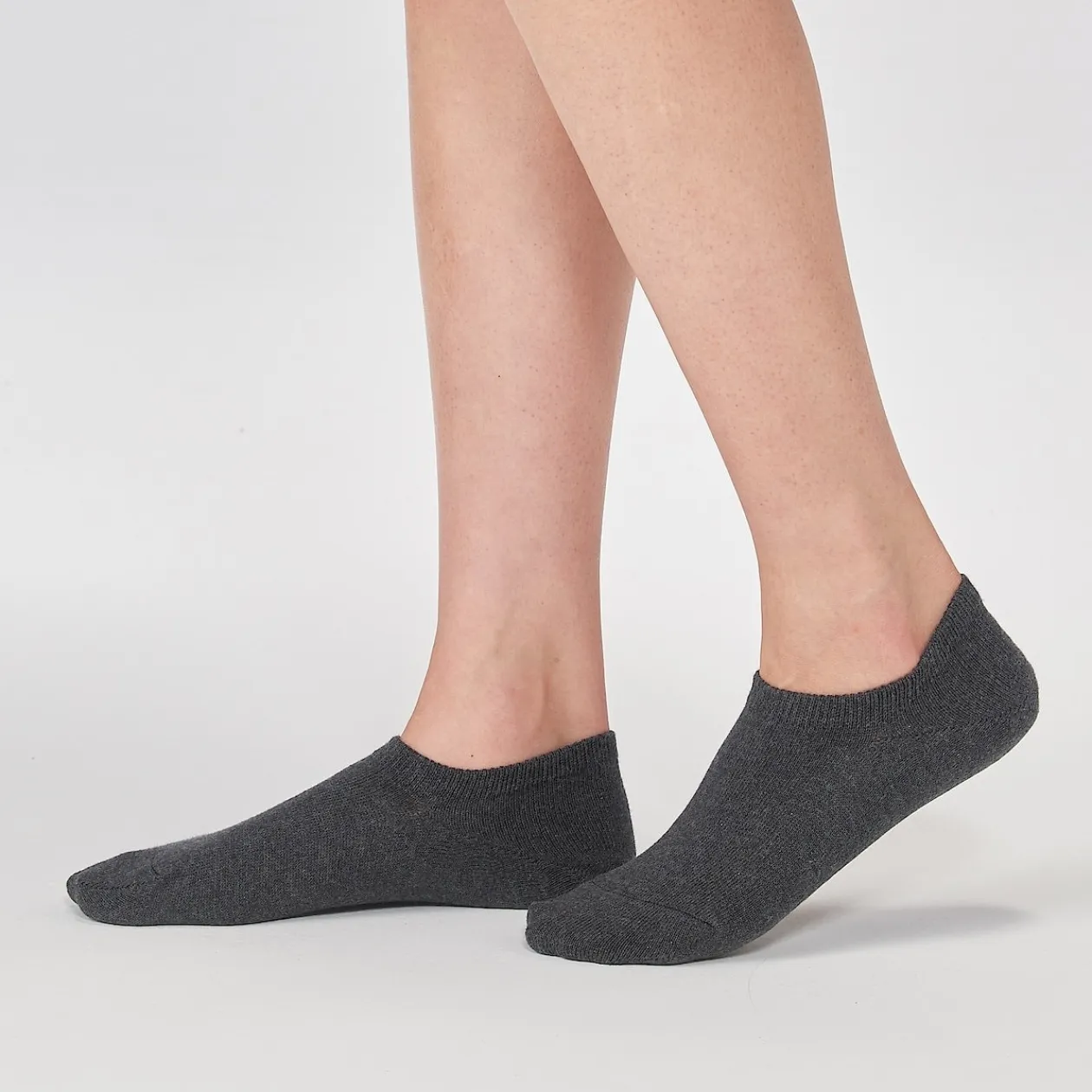 Chaussettes^Muji Chaussettes basses à angle droit femme