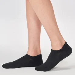 Chaussettes^Muji Chaussettes basses à angle droit femme