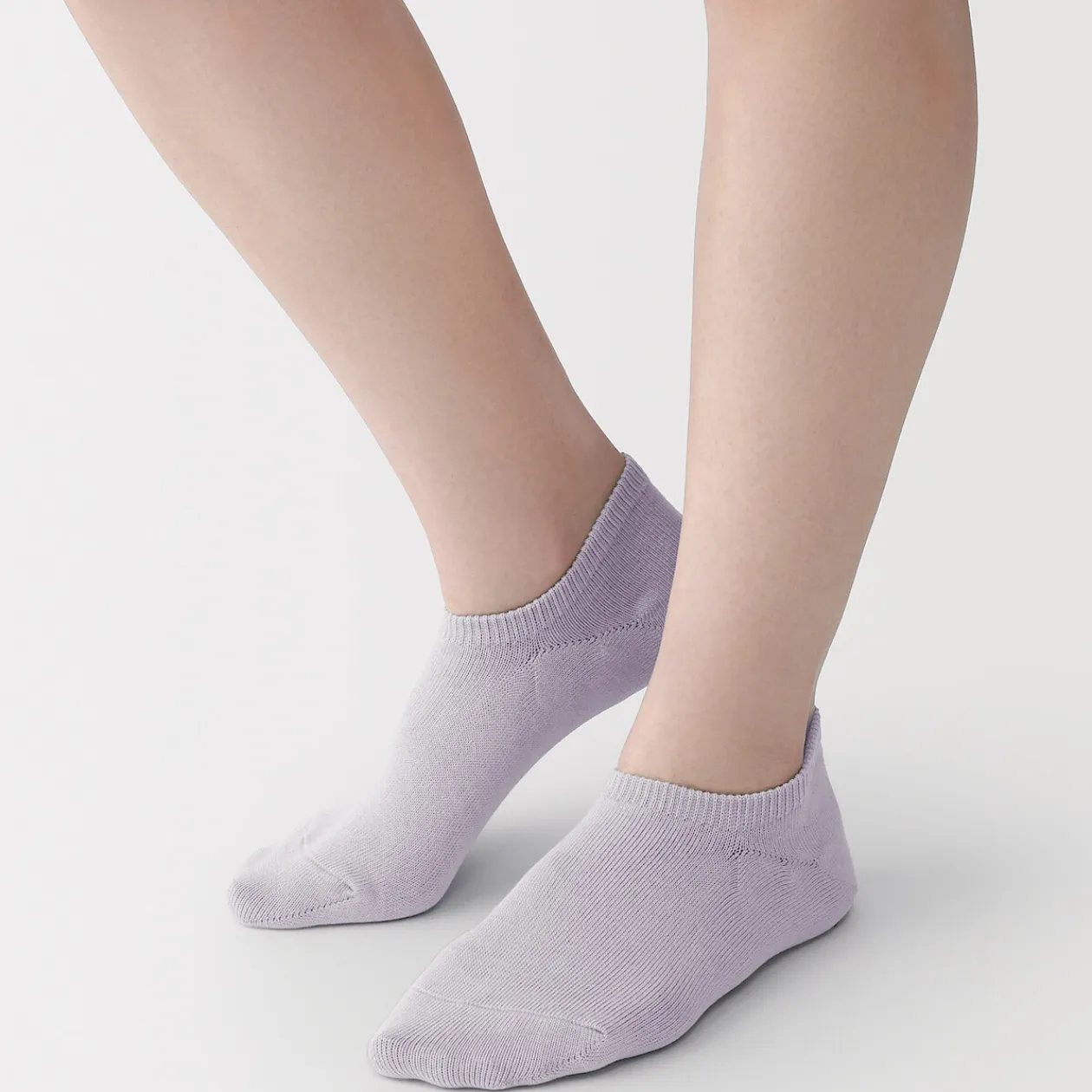 Chaussettes^Muji Chaussettes basses à angle droit femme