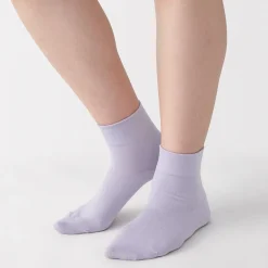 Chaussettes^Muji Chaussettes cheville en modal mélangé à angle droit avec bord confortable pour femme