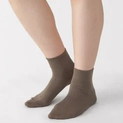 Chaussettes^Muji Chaussettes cheville en modal mélangé à angle droit avec bord confortable pour femme