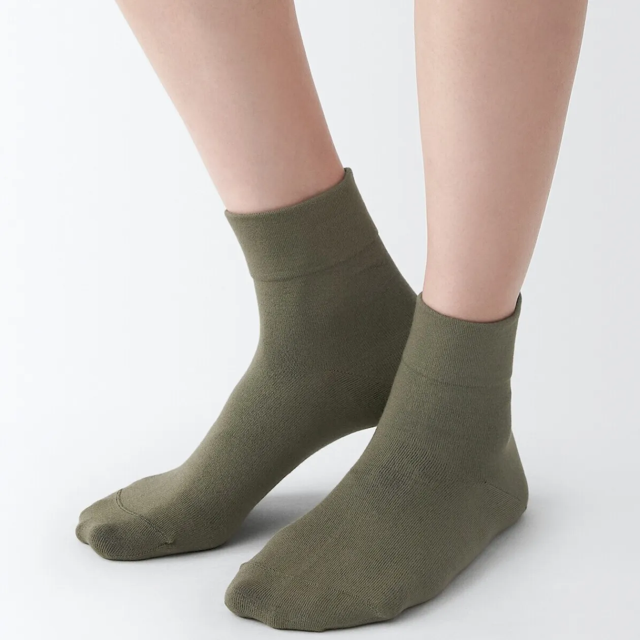 Chaussettes^Muji Chaussettes cheville en modal mélangé à angle droit avec bord confortable pour femme