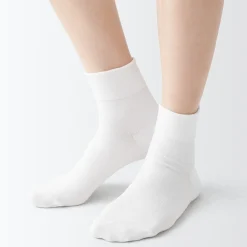 Chaussettes^Muji Chaussettes cheville en modal mélangé à angle droit avec bord confortable pour femme