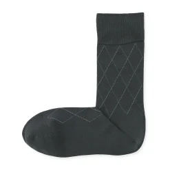 Chaussettes^Muji Chaussettes chic Argyle en coton mélangé pour homme