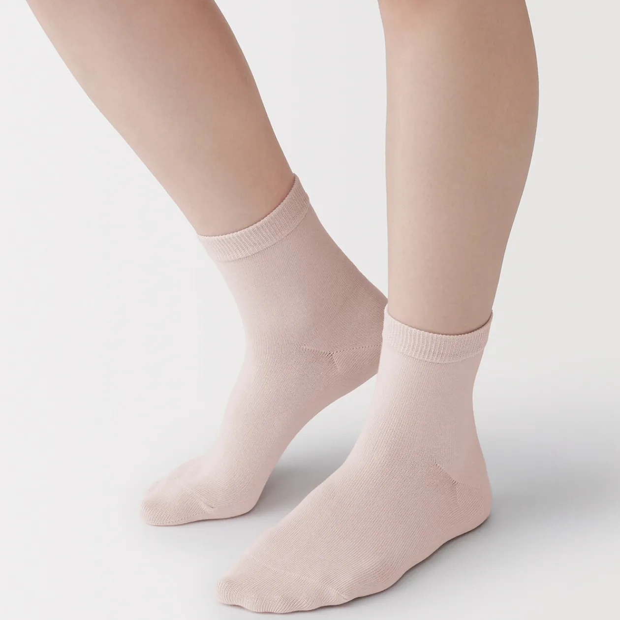 Chaussettes^Muji Chaussettes courtes 3 couches à angle droit femme