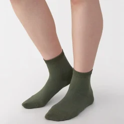 Chaussettes^Muji Chaussettes courtes 3 couches à angle droit femme