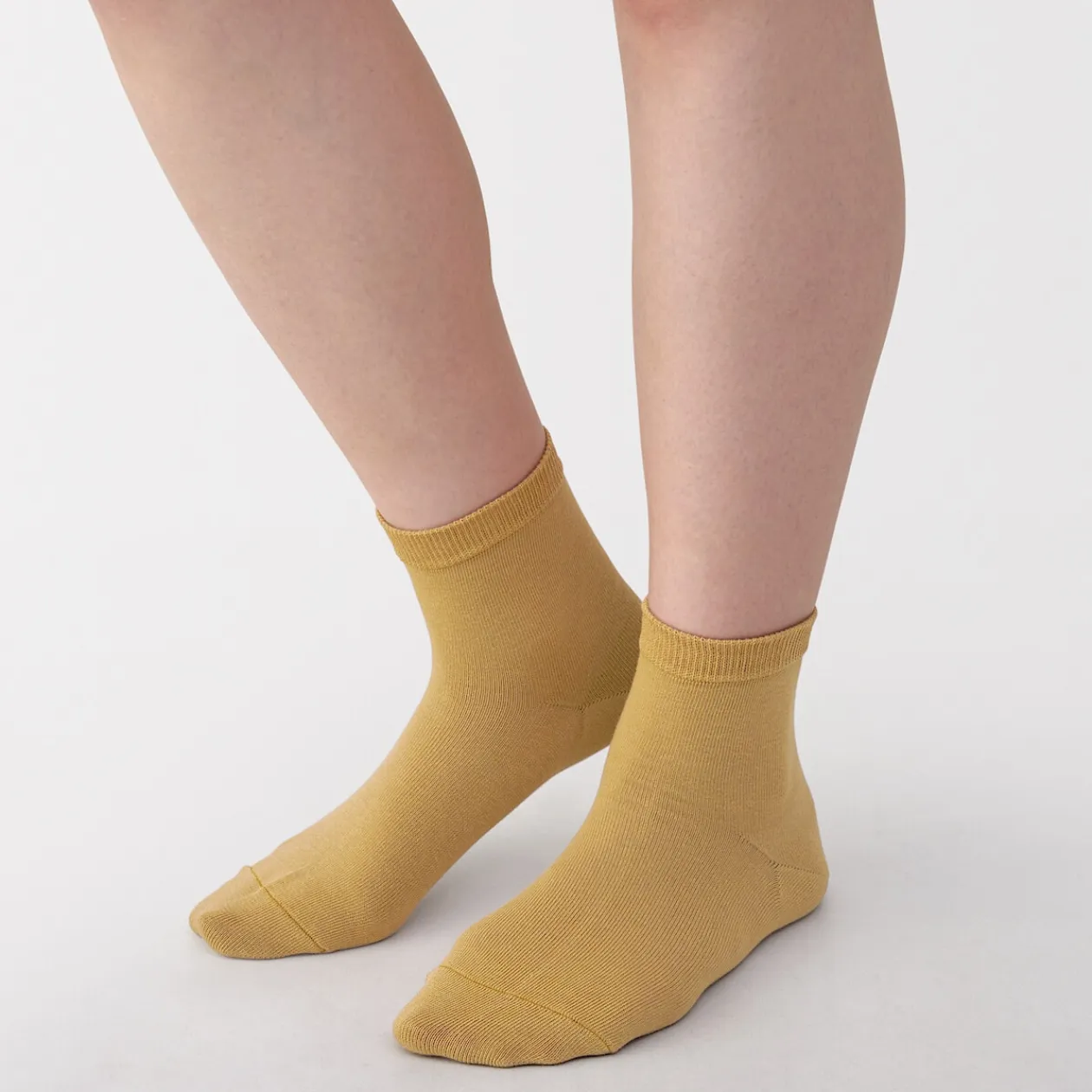 Chaussettes^Muji Chaussettes courtes 3 couches à angle droit femme