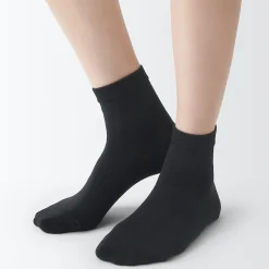 Chaussettes^Muji Chaussettes courtes 3 couches à angle droit femme