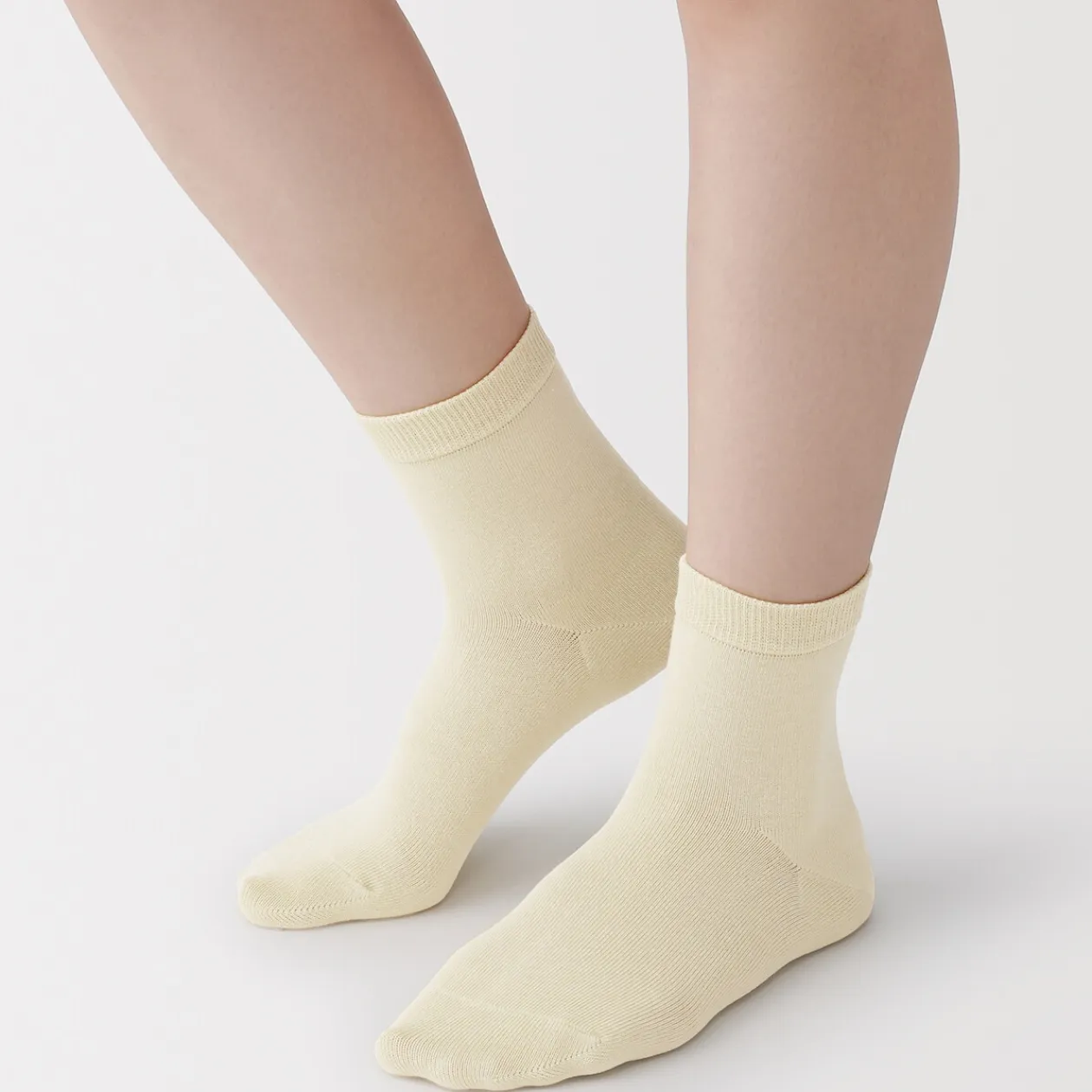 Chaussettes^Muji Chaussettes courtes 3 couches à angle droit femme