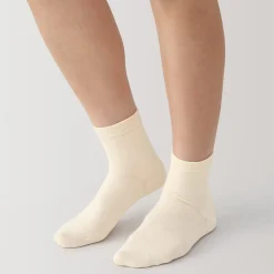 Chaussettes^Muji Chaussettes courtes 3 couches à angle droit femme