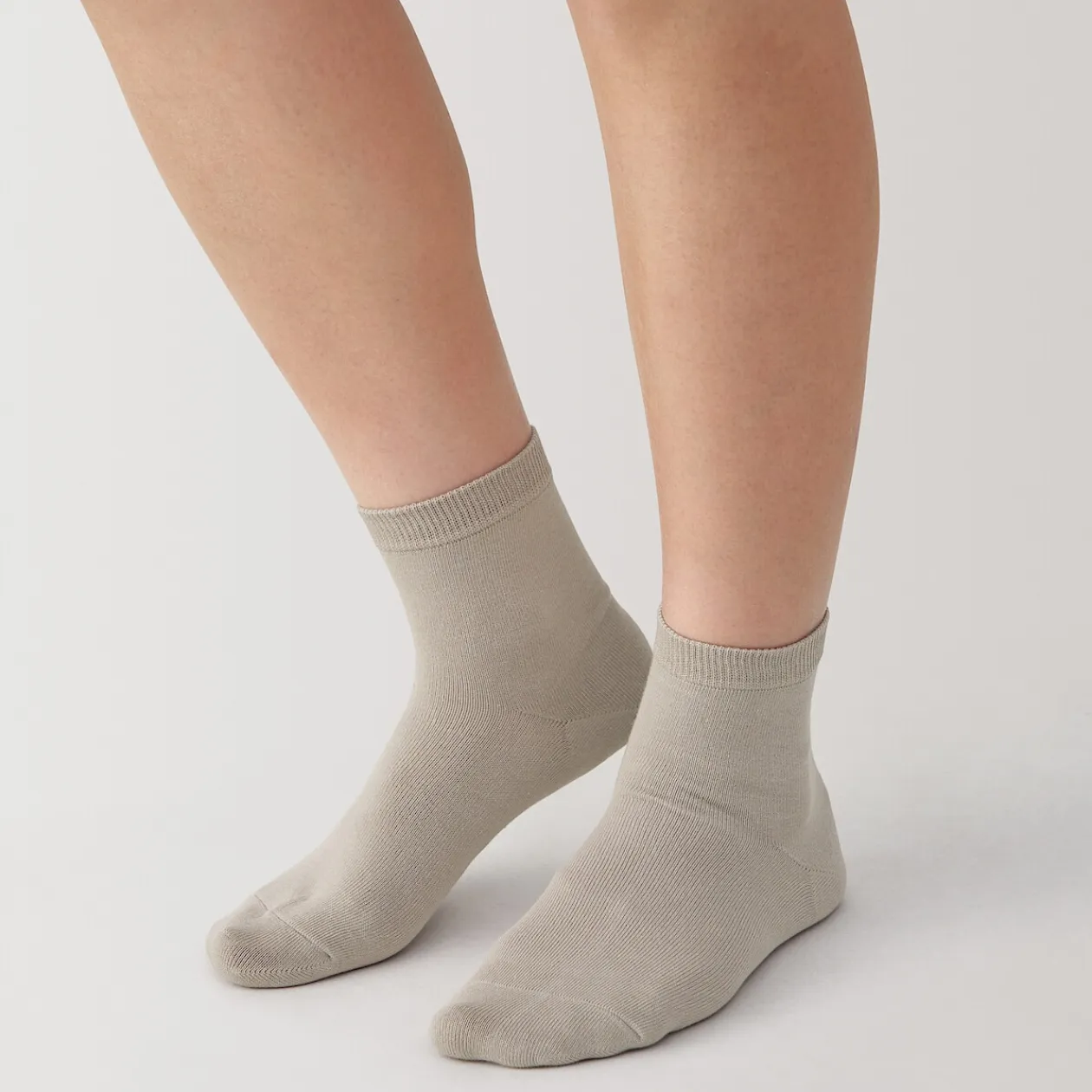 Chaussettes^Muji Chaussettes courtes 3 couches à angle droit femme