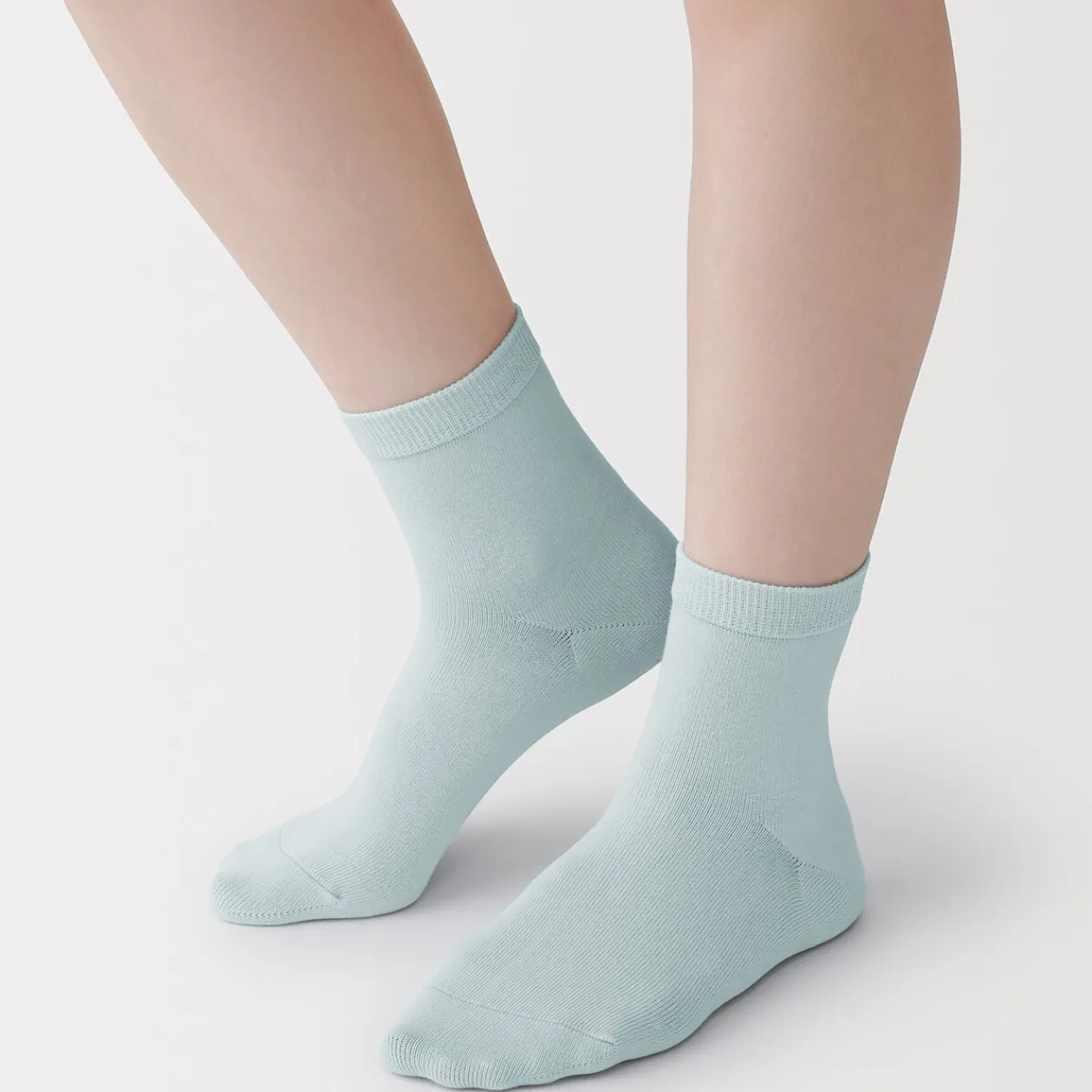 Chaussettes^Muji Chaussettes courtes 3 couches à angle droit femme