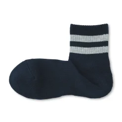 Chaussettes^Muji Chaussettes courtes doublées en peluche à angle droit pour homme