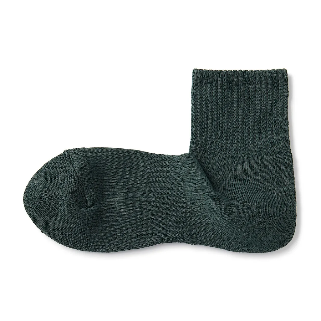 Chaussettes^Muji Chaussettes courtes en peluche à angle droit pour homme