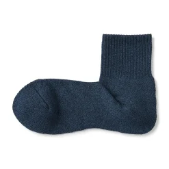 Chaussettes^Muji Chaussettes courtes en peluche à angle droit pour homme