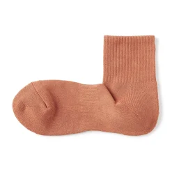 Chaussettes^Muji Chaussettes courtes en peluche à angle droit pour homme
