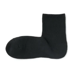Chaussettes^Muji Chaussettes courtes en peluche à angle droit pour homme