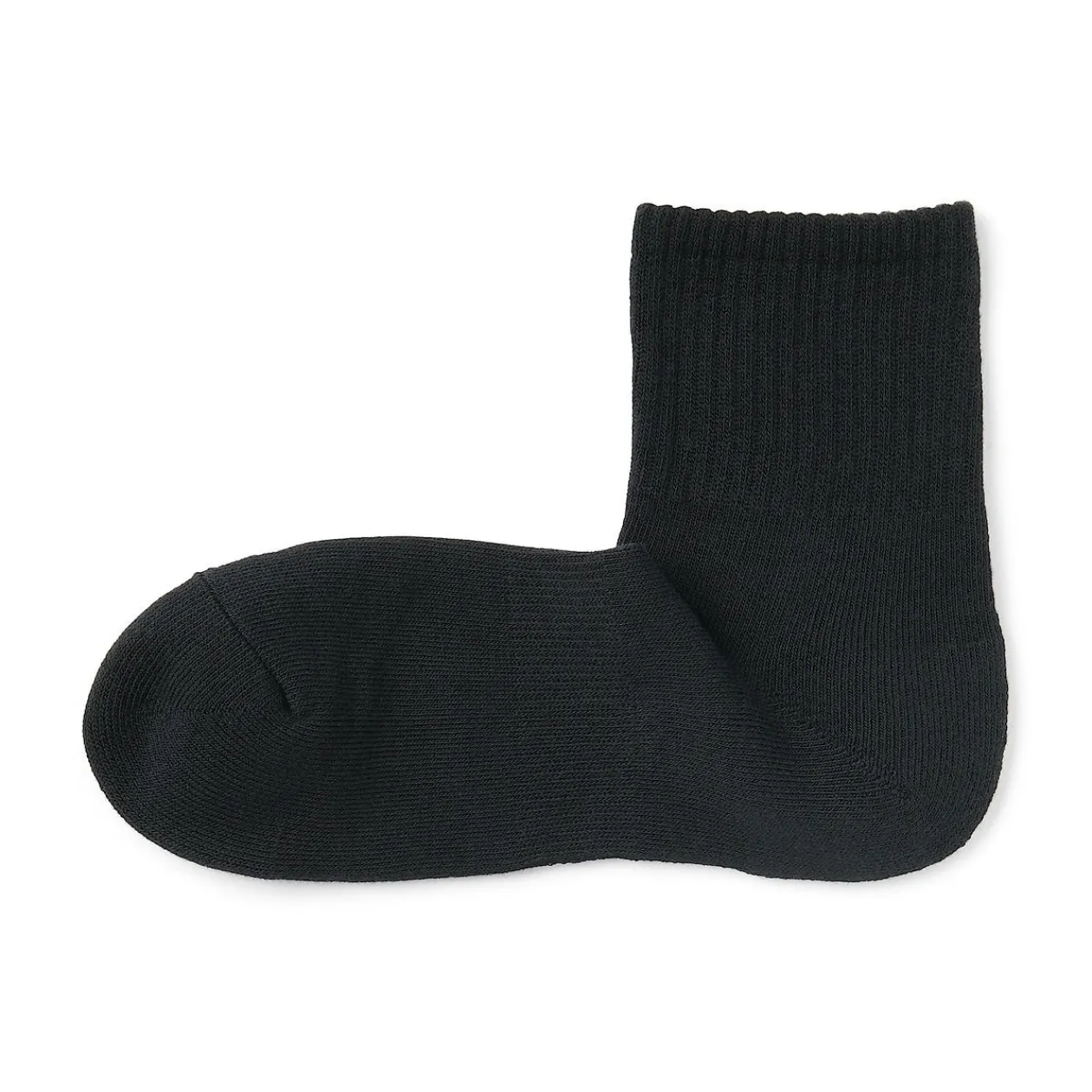 Chaussettes^Muji Chaussettes courtes en peluche à angle droit pour homme