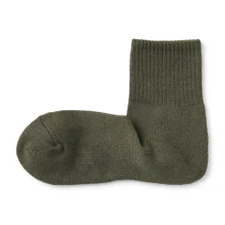 Chaussettes^Muji Chaussettes courtes en peluche à angle droit pour homme