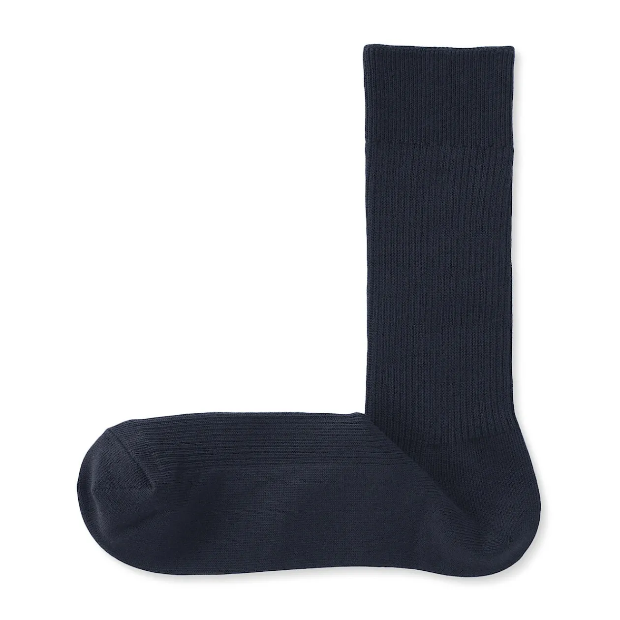 Chaussettes^Muji Chaussettes côtelées à angle droit pour homme