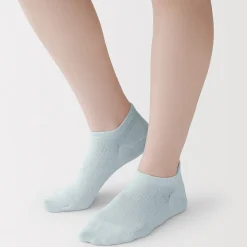 Chaussettes^Muji Chaussettes de sport en coton évacuant l'humidité pour femme