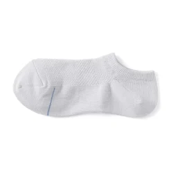 Chaussettes^Muji Chaussettes de sport en coton évacuant l``humidité pour femme