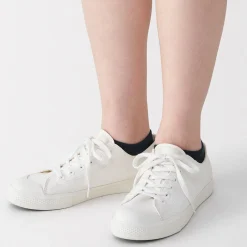 Chaussettes^Muji Chaussettes de sport en coton évacuant l``humidité pour femme