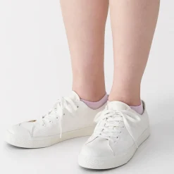 Chaussettes^Muji Chaussettes de sport en coton évacuant l``humidité pour femme