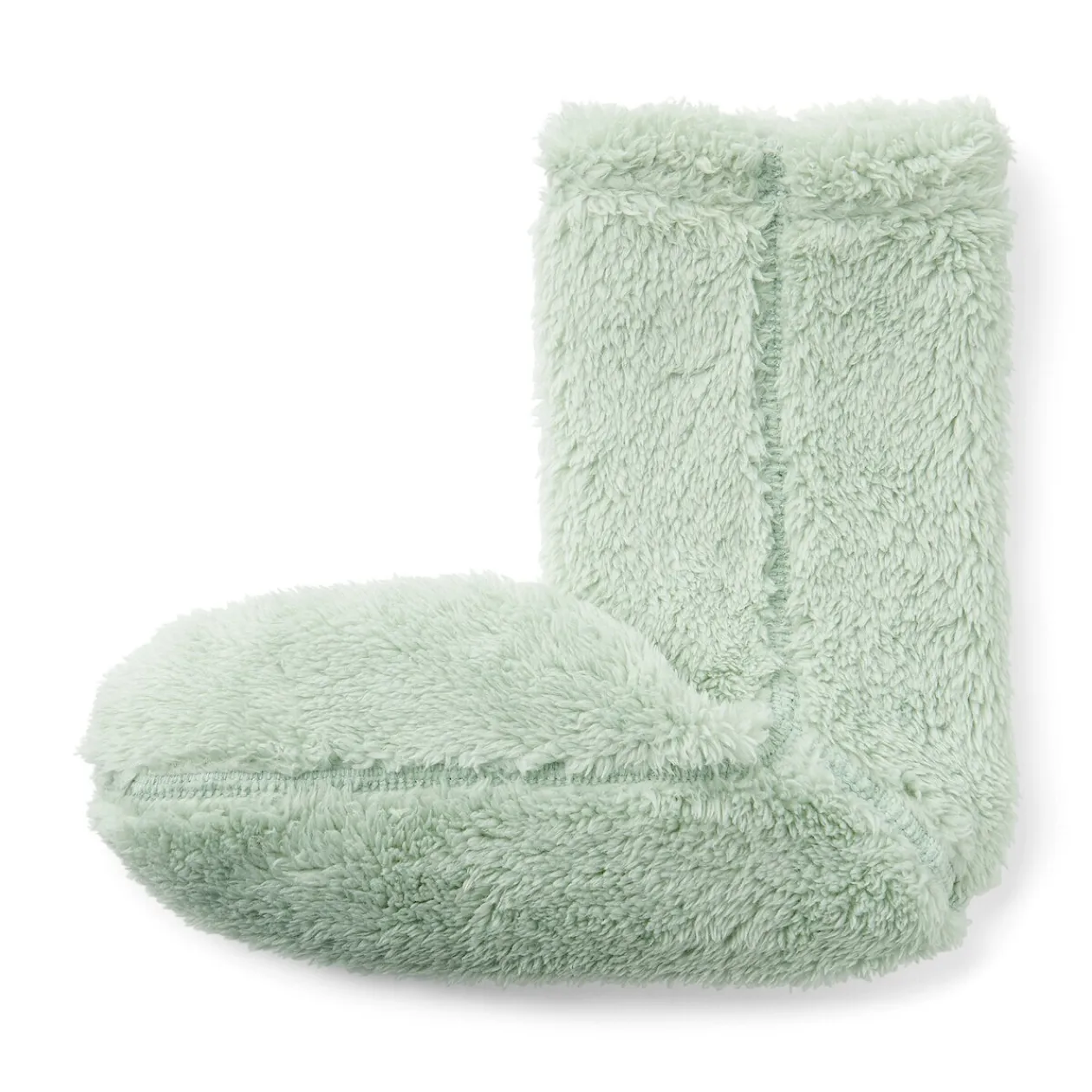 Chaussettes^Muji Chaussettes d'intérieur en polyester recyclé et molleton Boa pour femme