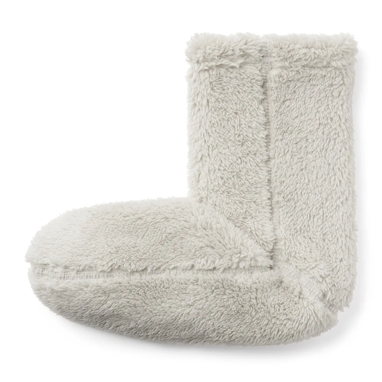 Chaussettes^Muji Chaussettes d'intérieur en polyester recyclé et molleton Boa pour femme